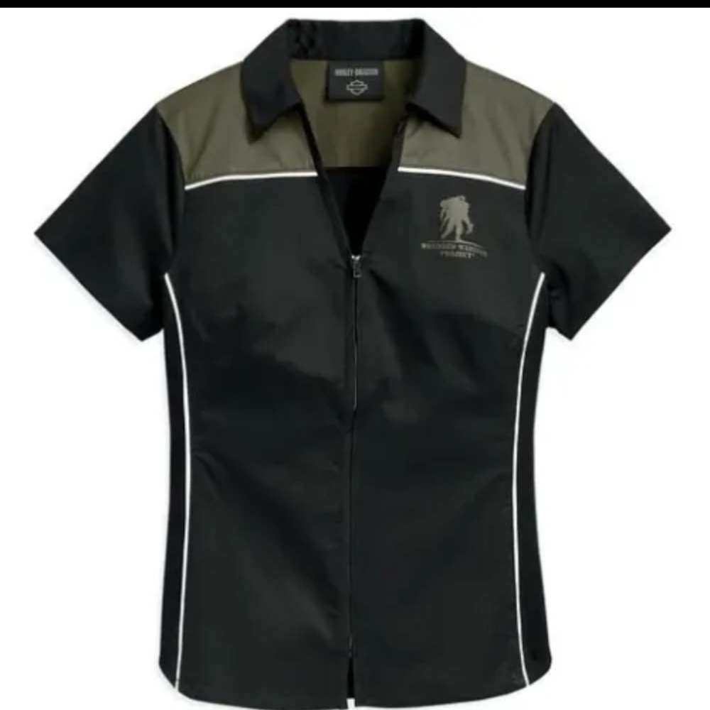 NEW Women Harley-Davidson Wounded Warrior Project Shirt 96263-23VW